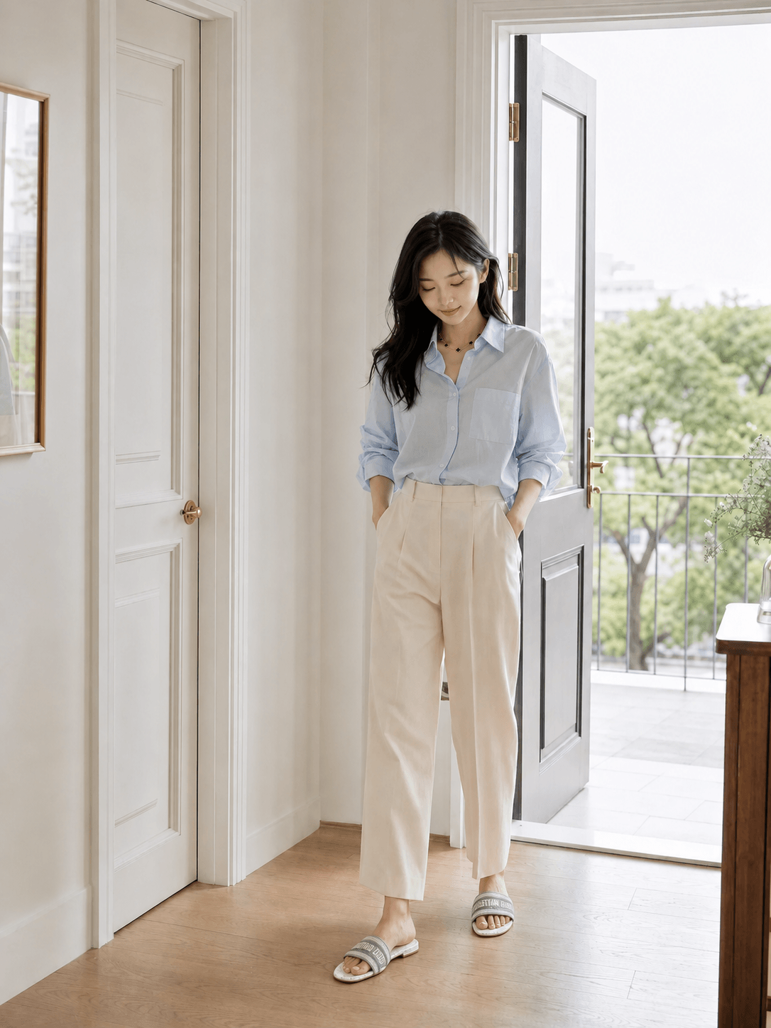 디올 드웨이 & 반클리프 위켄드 발레 룩