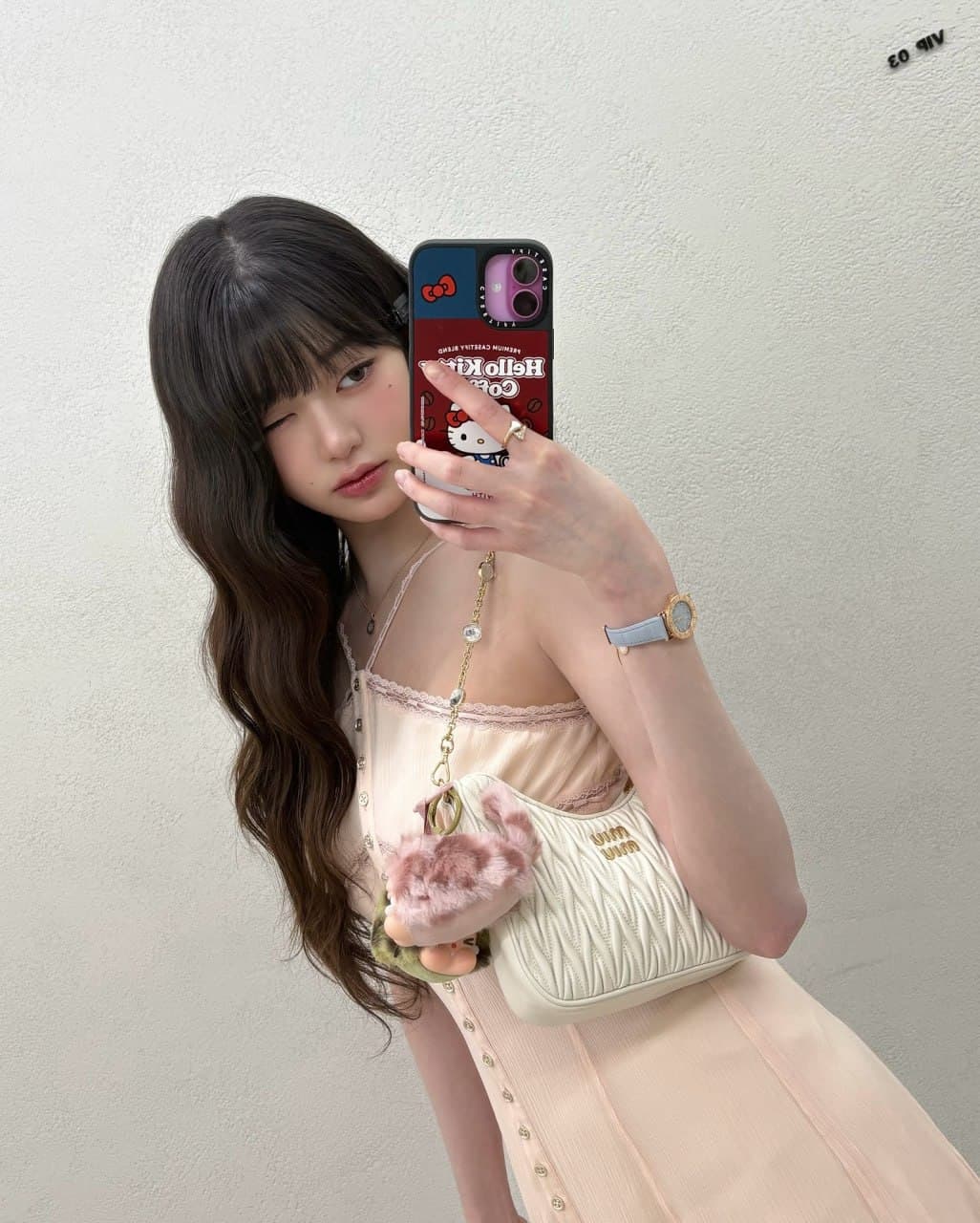 (장원영 픽) 미우미우 완더 마테라쎄 나파 가죽 호보백