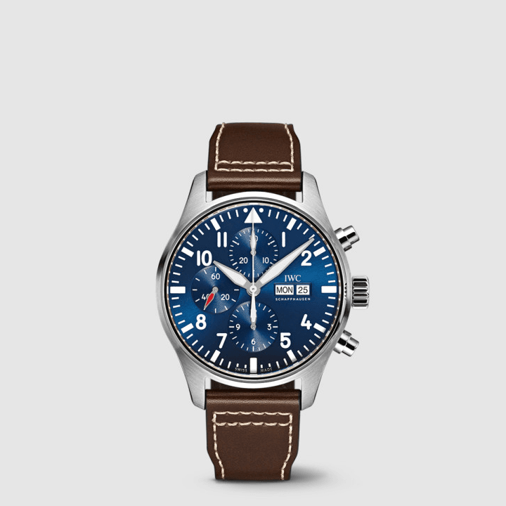 IWC 파일럿 워치 크로노그래프 어린 왕자 에디션 실버&블루