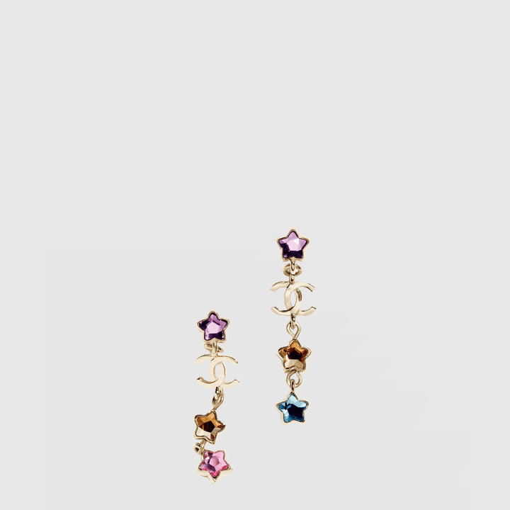 샤넬 Pendant 멀티컬러 귀걸이