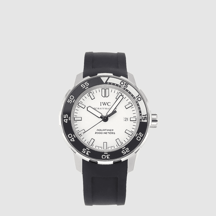 IWC 아쿠아타이머 오토매틱 2000 블랙&화이트