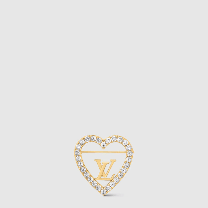 루이비통 마이 LV 러브 브로치