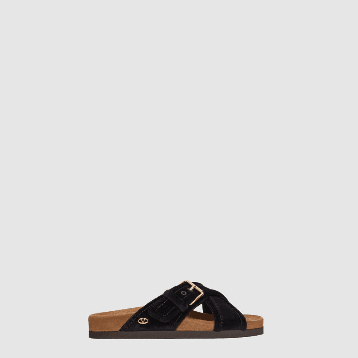 발렌티노 Fussfriend 블랙&브라운 슬리퍼