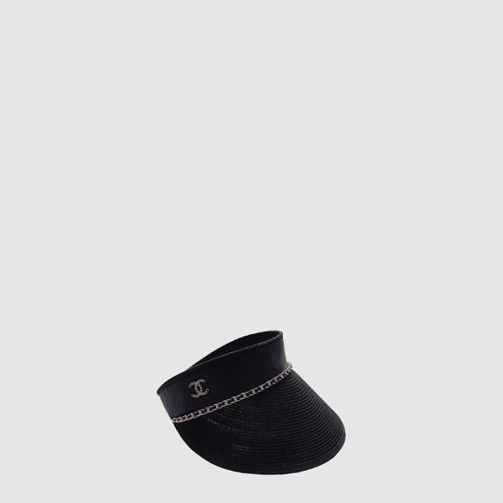 샤넬 블랙 선캡