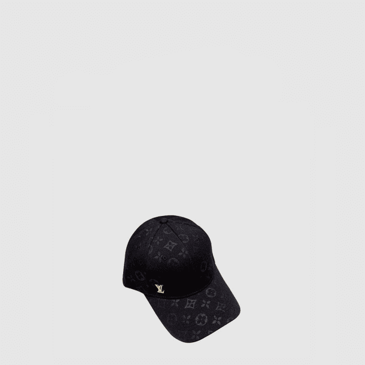 루이비통 LV 블랙 베이스볼 캡