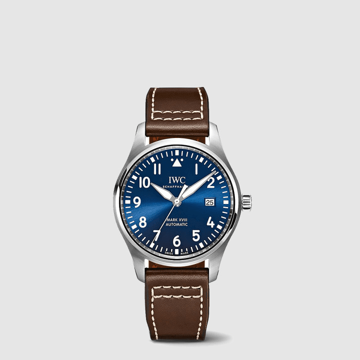 IWC 파일럿 워치 마크 XVIII 에디션 어린 왕자 브라운&블루