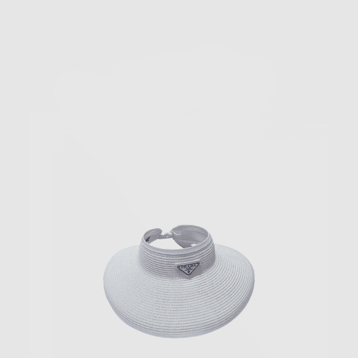 프라다 화이트 선캡