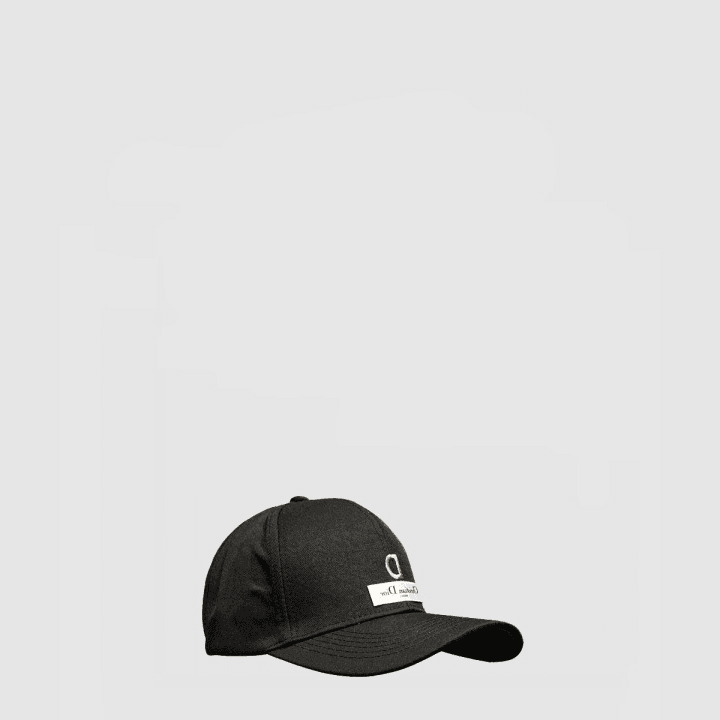 디올 블랙 베이스볼 캡