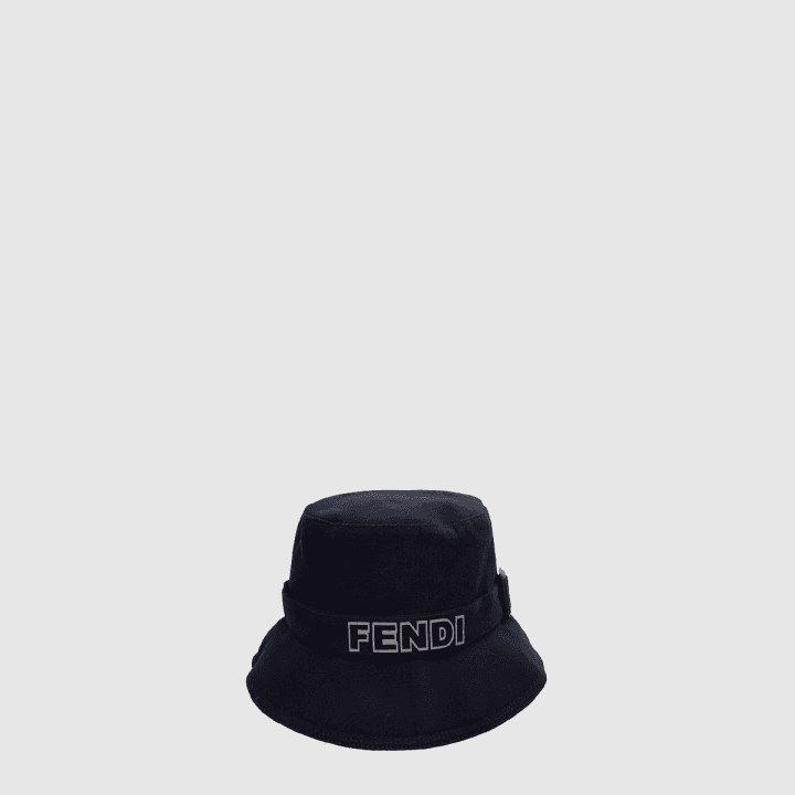 펜디 네이비 벙거지