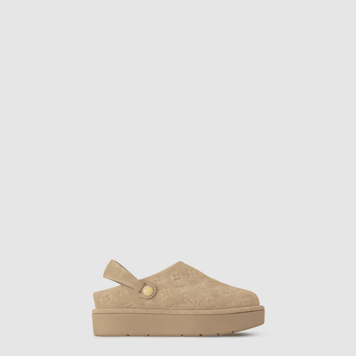 루이비통 아스펜 컴포트 클로그 베이지