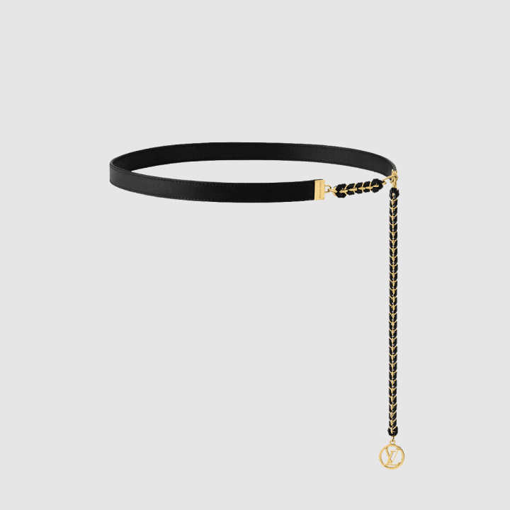 루이비통 BRAIDED CHAIN 허리띠
