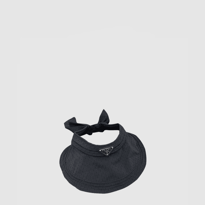 프라다 블랙 선캡