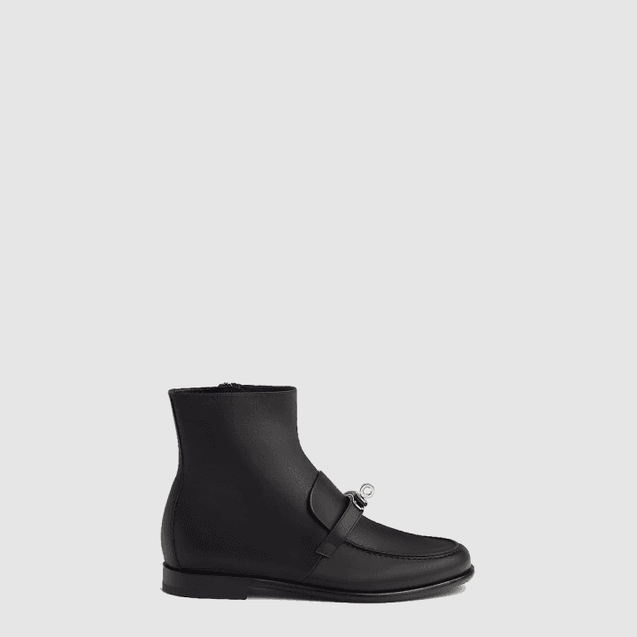 에르메스 켈시 앵클 블랙 부츠