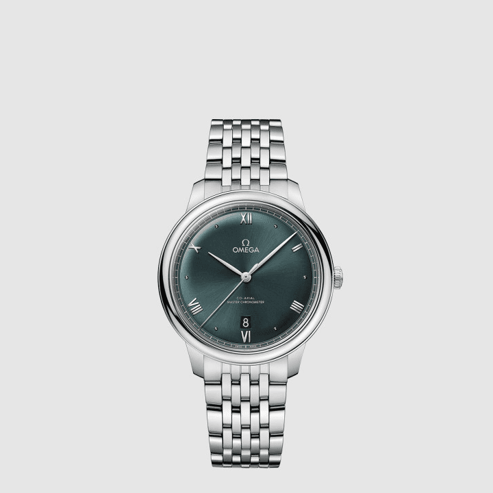 오메가 드 빌 프레스티지 코 액시얼 마스터 크로노미터 40 mm 스틸 스틸