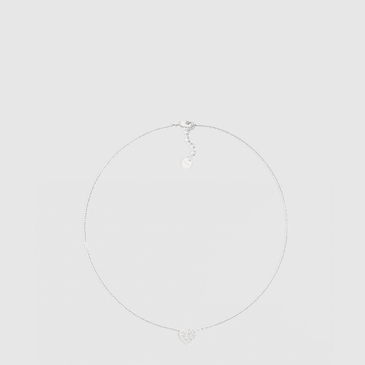 디올 Clair D Lune 실버 목걸이