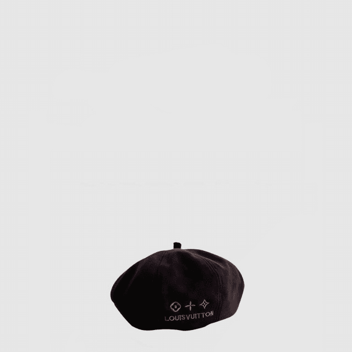 루이비통 베레모 블랙