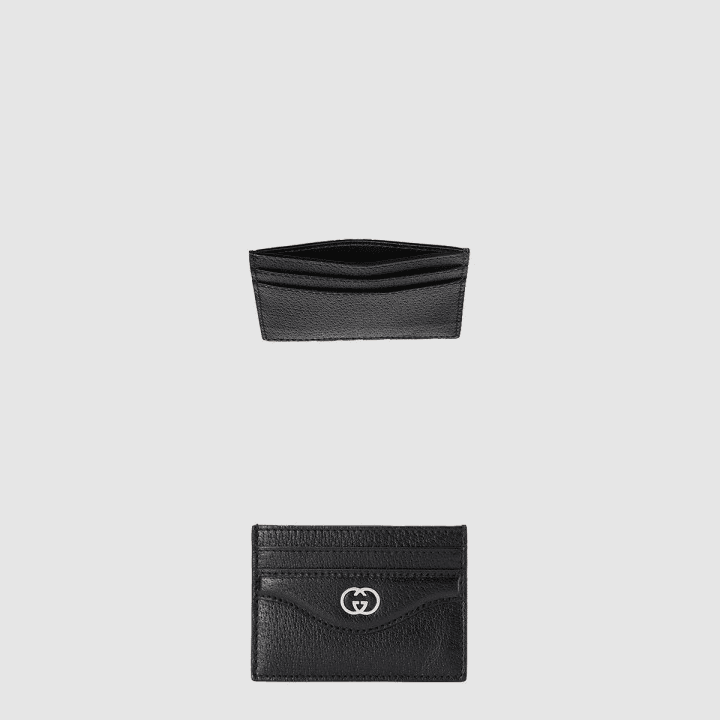 구찌 인터로킹 G 카드 케이스 블랙