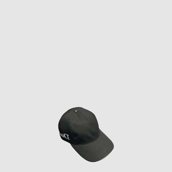 디올 차콜 베이스볼 캡