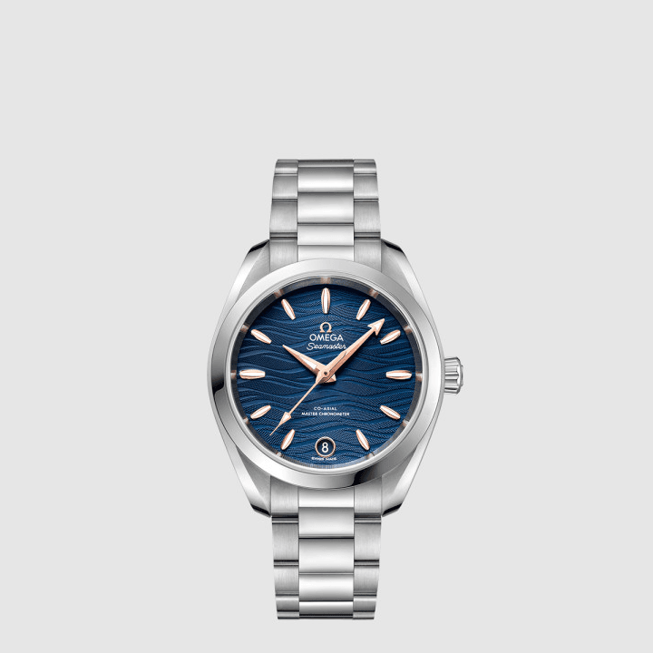 오메가 씨마스터 아쿠아 테라 150M 코 액시얼 마스터 크로노미터 34MM