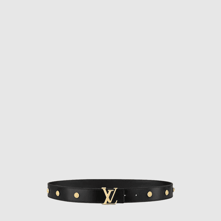 루이비통 LV 이니셜 블랙 벨트