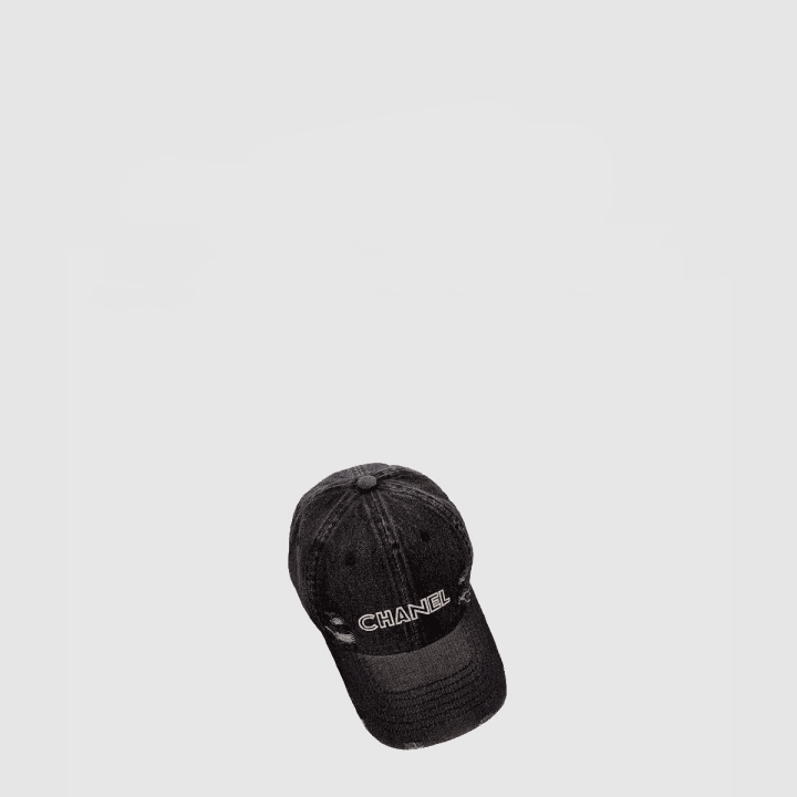 샤넬 차콜 베이스볼 캡