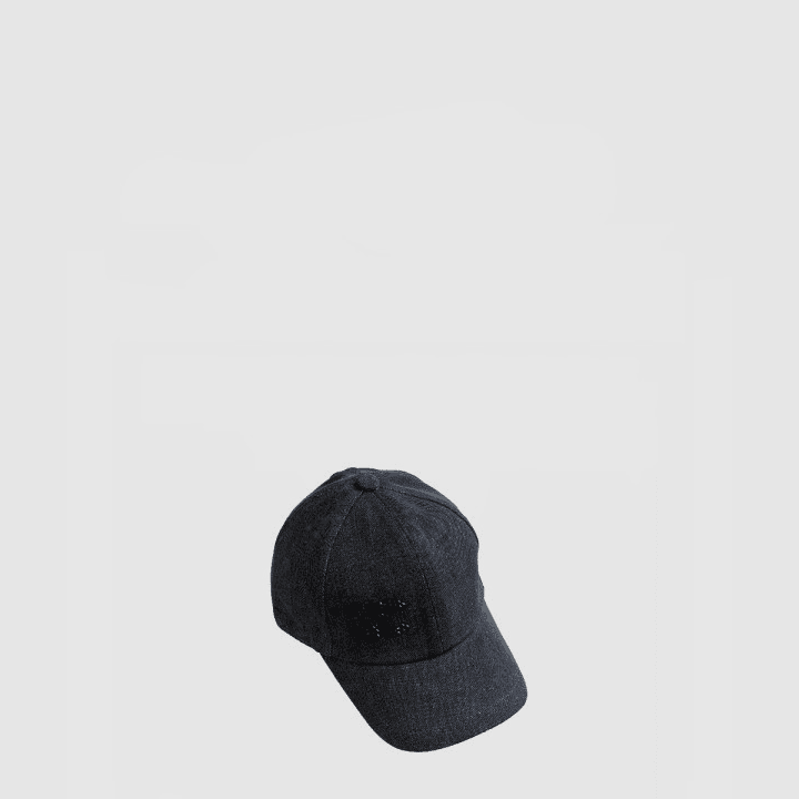 샤넬 차콜 베이스볼 캡