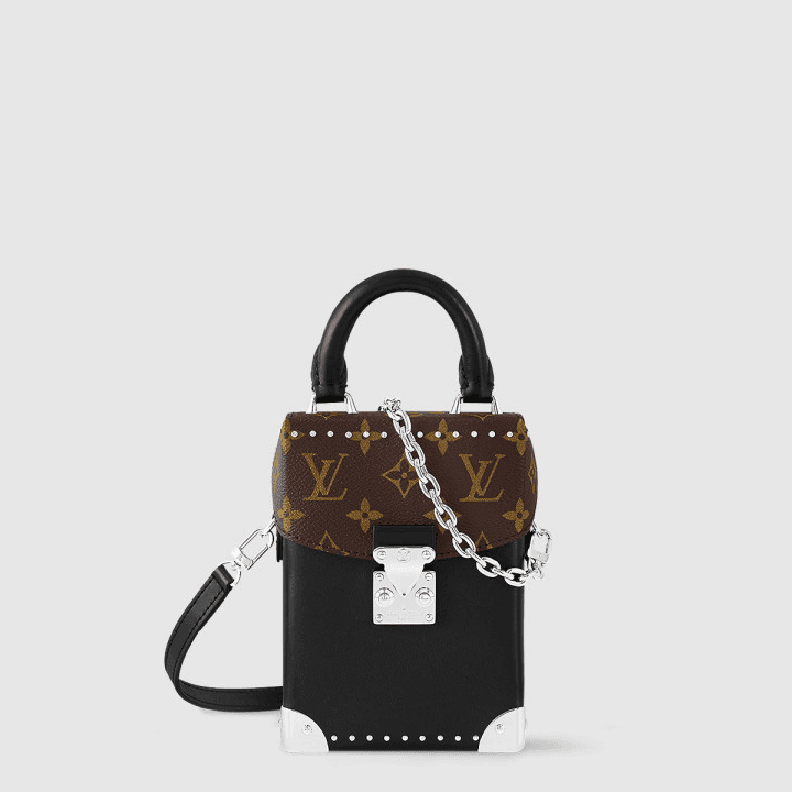루이비통 카메라 박스 블랙&브라운