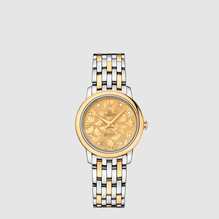 오메가 드 빌 프레스티지 버터플라이 쿼츠 27.4mm