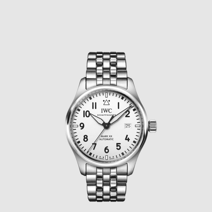 IWC 파일럿 워치 마크 XX 실버&화이트