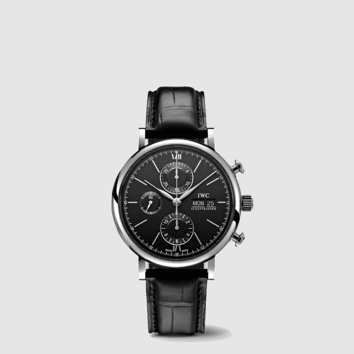 IWC 포르토피노 크로노그래프 블랙