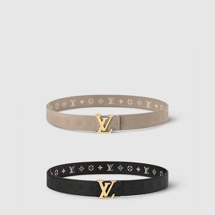 루이비통 LV 아이코닉 리버서블 멀티컬러 벨트