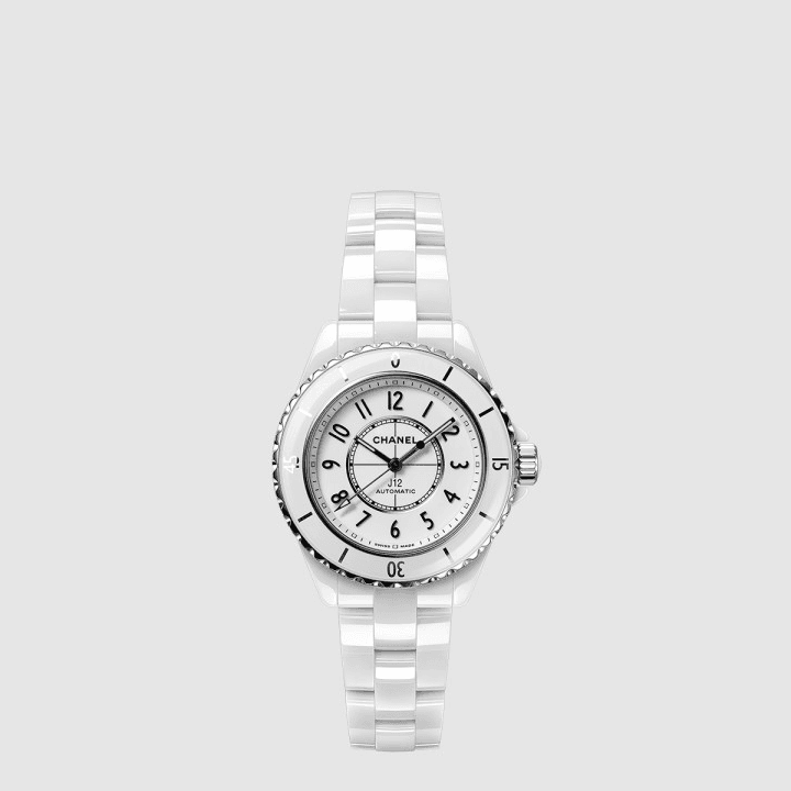 샤넬 J12 시계 칼리버 12.2, 33mm 화이트