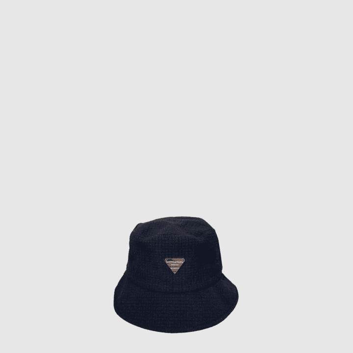 프라다 네이비 벙거지