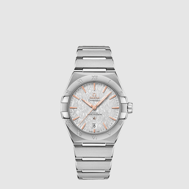 오메가 컨스텔레이션 코‑액시얼 마스터 크로노미터 39mm 메테오라이트 다이얼