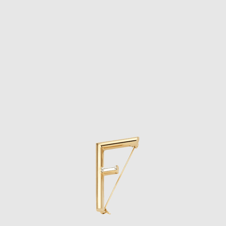 펜디 F Is 브로치