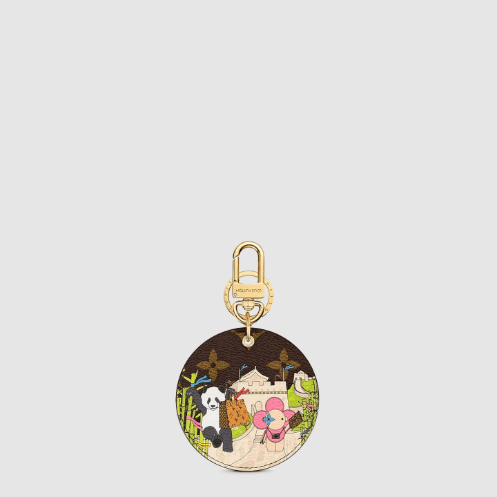 루이비통 일러스트 할리우드 드라이브 XMAS 멀티컬러 백참