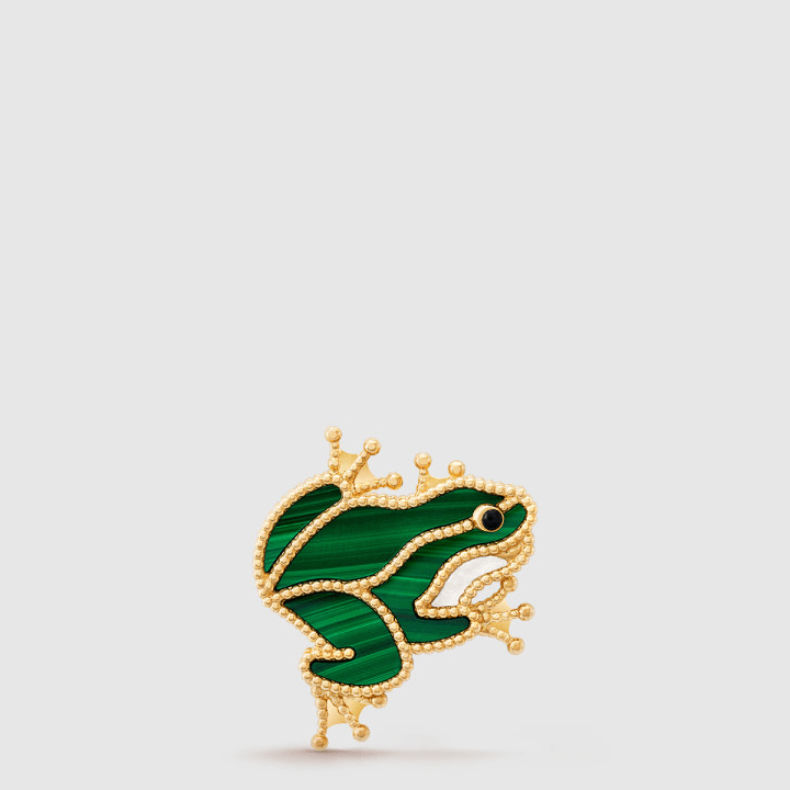 반클리프 럭키 애니멀 frog 클립