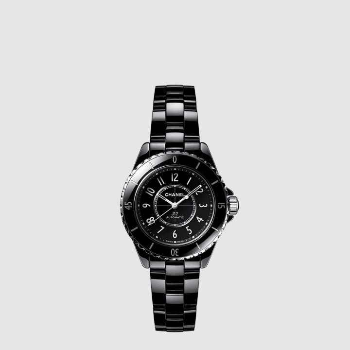 샤넬 J12 시계 칼리버 12.2, 33mm 블랙