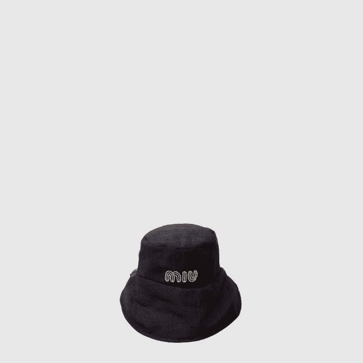 미우미우 블랙 벙거지