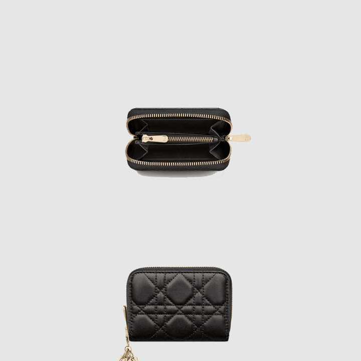 디올 Lady Dior Voyageur 동전 지갑