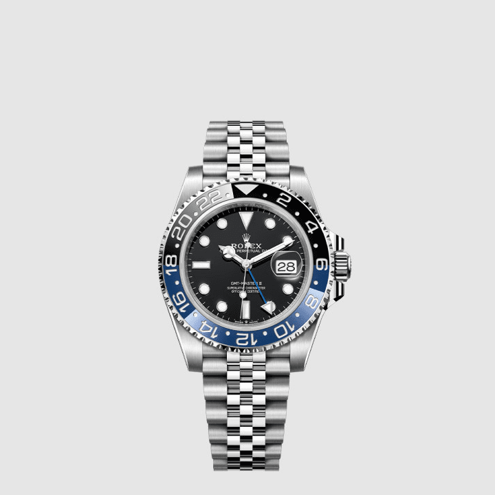 롤렉스 GMT 마스터 II 실버&블랙