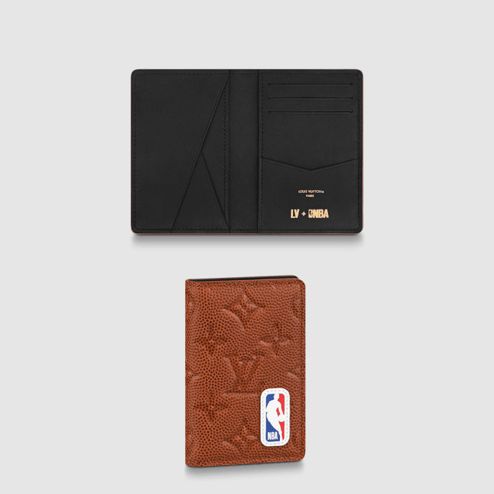 루이비통 x NBA 포켓 오거나이저 블랙&브라운