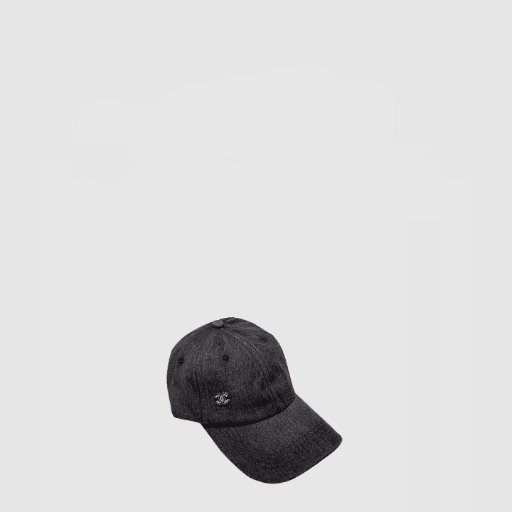 샤넬 차콜 베이스볼 캡