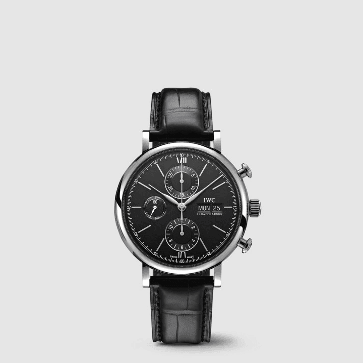 IWC 포르토피노 크로노그래프 블랙
