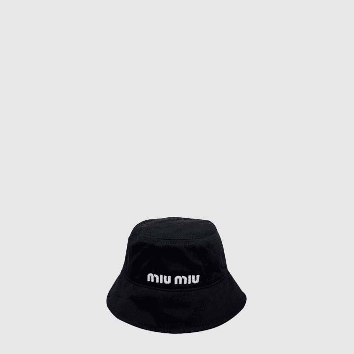 미우미우 블랙 벙거지