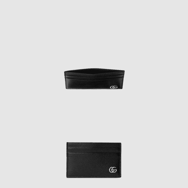 구찌 GG 마몽 카드 케이스 블랙