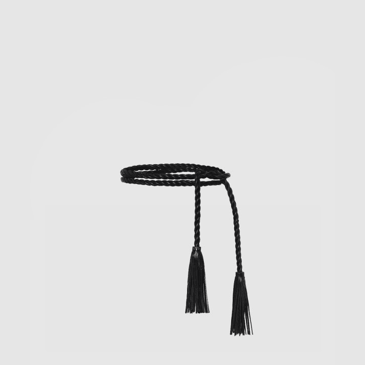 발렌티노 로프 웨빙 랩 벨트
