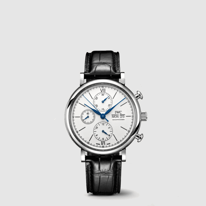 IWC 포르토피노 크로노그래프 150주년 에디션 블랙&화이트