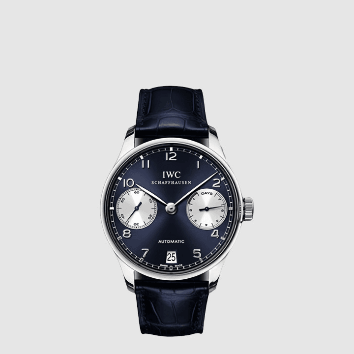 IWC 포르투기저 오토매틱 블루&실버