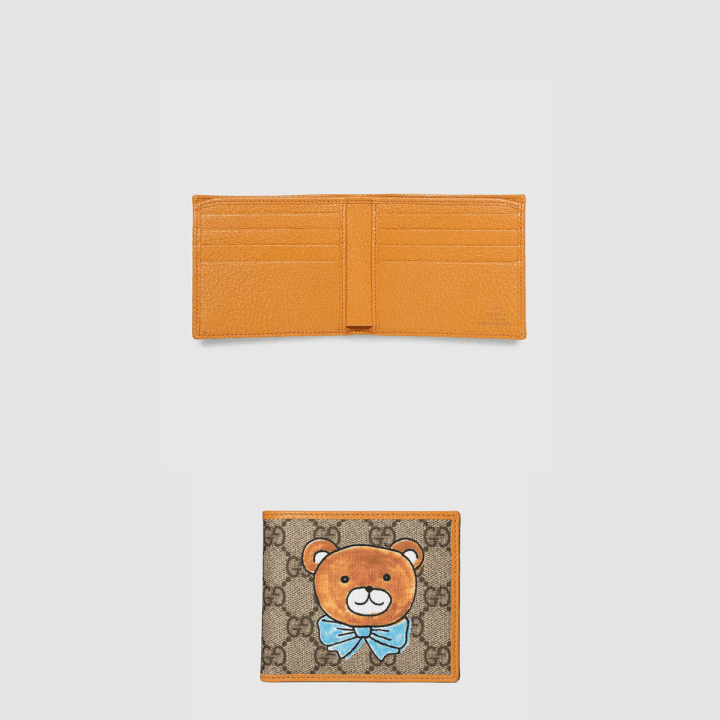 구찌 카이 x 구찌 테디 베어 반지갑